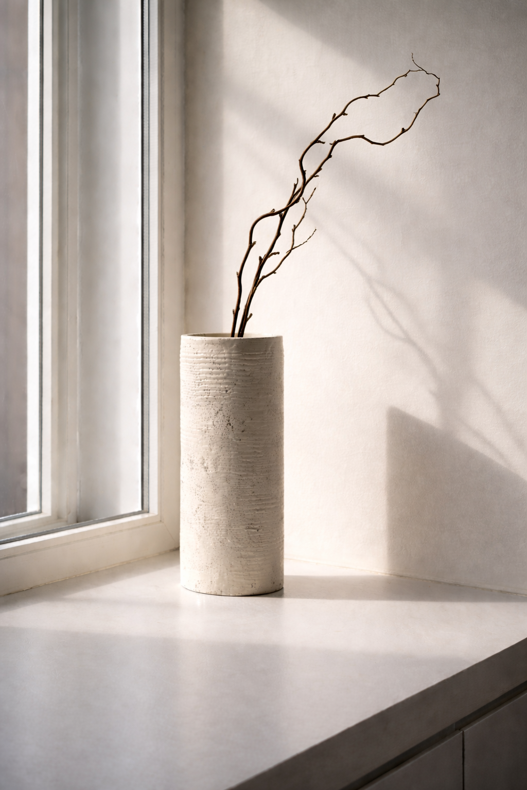 Tall Column Vase