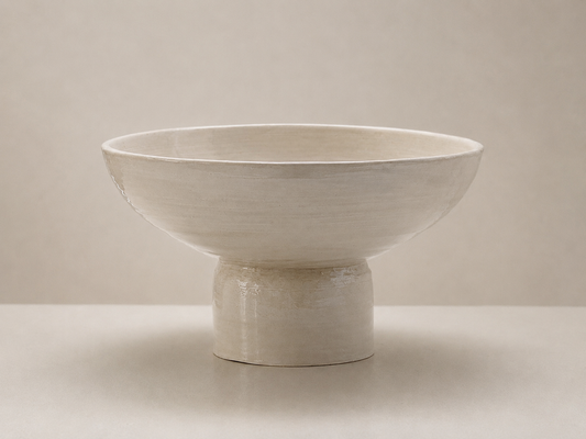 Pedestal Bowl - Neutral